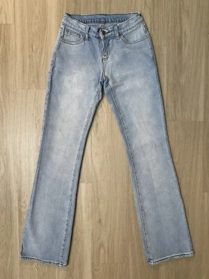 Brandy Melville John Galt Jeans Womens Small 25x31 Light Wash Straight Stretch - Image 1 of 4