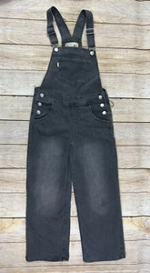 Girls Levi’s Silver Tab Bib Overalls Grey Size 10 Regular - Picture 1 of 8