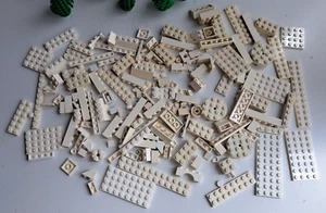 LEGO LOTTO MATTONCINI BIANCHI VARIE MISURE E DIMENSIONI PER NEVE... - Foto 1 di 2