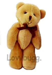 Teddy Bear for American Girl 18" Bitty Wellie Accessory FREESHIP ADDS! LOVVBUGG! - Picture 1 of 24