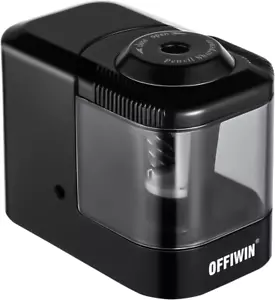 Electric Pencil Sharpener for 6-8Mm No.2/Colored/Watercolor/Charcoal Pencils,Ada - Picture 1 of 12