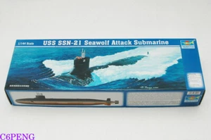 Trumpeter 05904 1/144 USS SSN-21 Sea-Wolf Submarine Hot - Picture 1 of 1