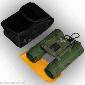 Kit sopravvivenza campeggio caccia sportiva mimetica 8x21 binocolo compatto - Foto 1 di 1