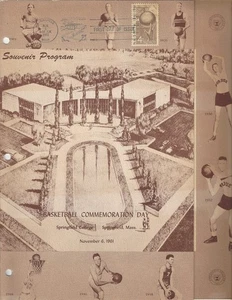 #1189-C1E1 Primer Día Programa de Ceremonia Naismith 4c Sello - Imagen 1 de 2