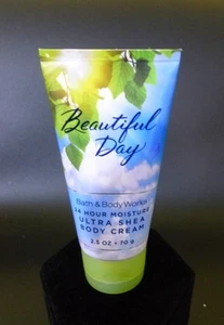 Bath Body Works ~ Beautiful Day ~ 24hr Moisture Body Cream Ultra Shea 2.5oz ~New - Picture 1 of 2