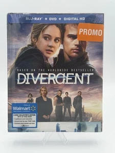 Divergent DigiBook Walmart Exclusive Blu-ray/DVD 2-Disc Collector's Edition! New - Picture 1 of 2