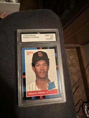 Donruss 1988 - Clasificado novato Roberto Alomar #34 (RC) Foto 1 de 2