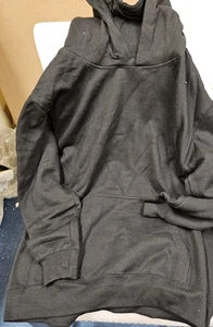 Felpa con cappuccio nera bianca Disney Youth XL nuova - Foto 1 di 2