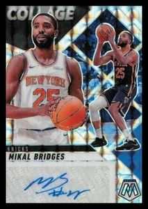 2024-25 Panini Mosaic Collage Autographs Mosaic #10 Mikal Bridges Auto Knicks - Picture 1 of 2