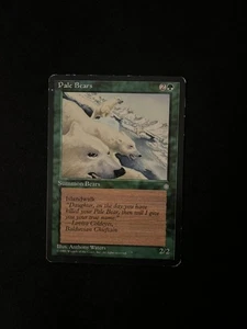 Pale Bears [Ice Age] Magic MTG MP - Picture 1 of 2