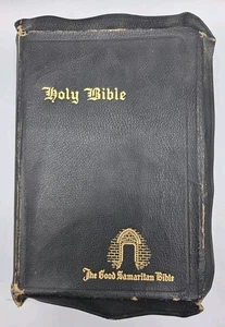 Santa Biblia "El Buen Samaritano" Texto de la Biblia Iluminada (1941) - Imagen 1 de 11
