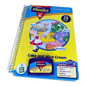 Leapfrog LeapPad Phonics Book & Cartridge - Lesson 6 Cake and Mice Cream - Picture 1 of 1