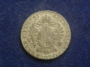 14 Liards 1793 " Franz II. "  Erhaltung " W/16/592 - Picture 1 of 2