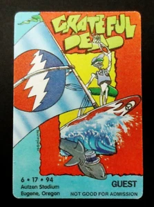 Grateful Dead Backstage Pass Autzen Eugene Oregon 17.06.94 17.06.1994 Windsurfen - Bild 1 von 12