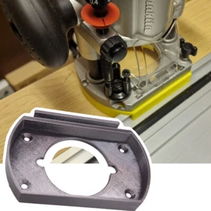 Plunge Router Adapter for Makita DRT50 Plunge Base to Parkside Plunge Saw Track - Picture 1 of 9