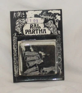 VTG Ral Partha Viking Warrior Lead Miniatures Set of 6 1101 Sealed MOC 1970s - Picture 1 of 10