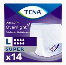 TENA ProSkin Overnight Super Protective Underwear Large, Count x14