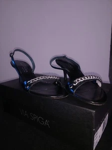 Via Spiga Tess Sandalen, hergestellt in Italien, 6,5 gebraucht, in einwandfreiem Zustand - Bild 1 von 6