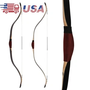 50'' Traditional Turkish Bow 25-50lbs Horse Bow Queyue Handmade Recurve Bow - Picture 1 of 11