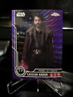 Cassian Andor 2023 Star Wars Topps Chrome Purple Wave Refractor