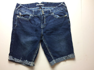 Amethyst Jeans Womens Shorts Size 14 Blue Bermuda