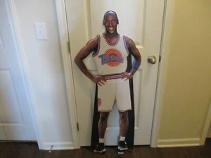 1996 MICHAEL JORDAN SPACE JAM STAND UP CUT OUT FIGURE/STORE MOVIE PROMO PROP 52" - Picture 1 of 16