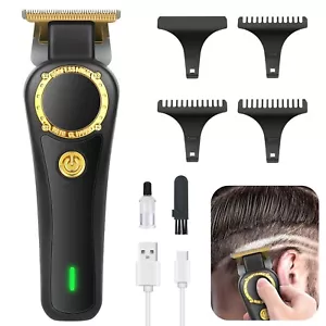Professional Hair Clippers Trimmer Cutting Beard Cordless Barber Shaving Machine - Bild 1 von 15
