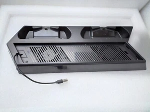 PS4 Pro Vertical Stand, Dual USB Type C Controller Charger with Dual Fan BX1 - Bild 1 von 3