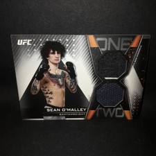 Sean O'Malley 2019 Knockout One Two Relic /75 UFC 222 CR-SOM TOPPS
