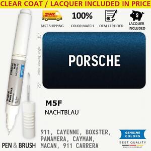 M5F Touch Up Paint for Porsche Blue 911 CAYENNE BOXSTER PANAMERA CAYMAN MACAN CA