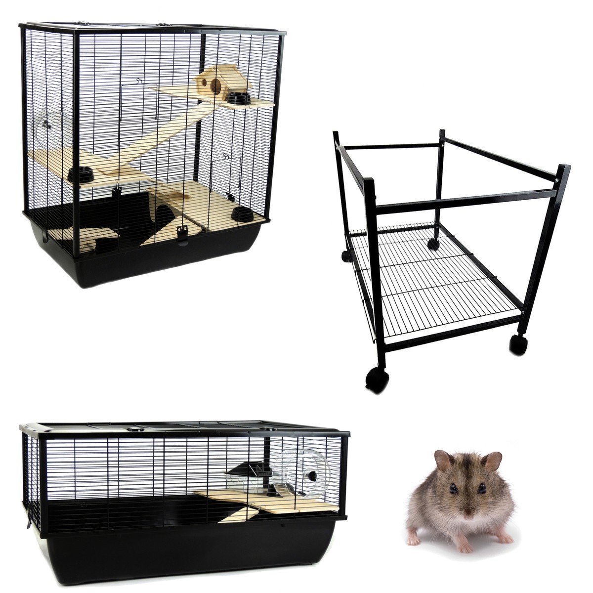 BUCATSTATE In Hamster Cage Guinea Pig Cage Hamster House