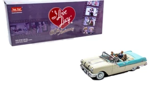 Sun Star 1955 Pontiac Star Chief "I Love Lucy 60th Anniversary" 1:18 Car - IOB - Picture 1 of 15