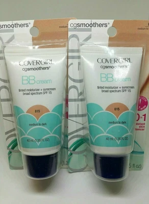 (Pack 2) Covergirl Smoothers - BBC Cream Medium to Dark 815 - SPF15  Exp 7/2018 - Image 1 of 2