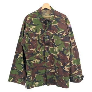 Genuine British Army Jacket Lightweight Woodland DP Size 190/104 In VGC - Picture 1 of 10