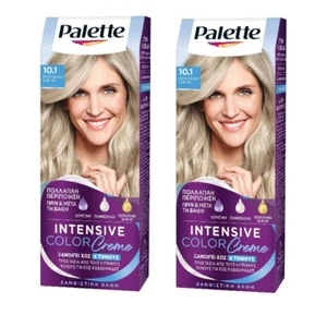 2x Schwarzkopf Palette Intensive Color Creme 10.1 Frosty Silver Blonde - Picture 1 of 3