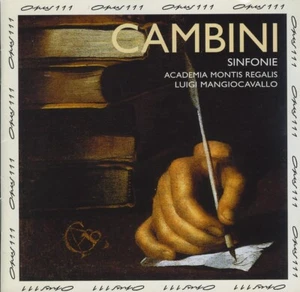 CAMBINI sinfonie academia MONTIS REGALIS, LUIGI MANGIOCAVALLO - Imagen 1 de 2