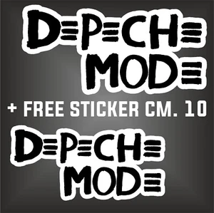PEGATINA Depeche Mode MUSIC calcomanía ROCK METAL + PEGATINA LIBRE CM. 10 - Imagen 1 de 1