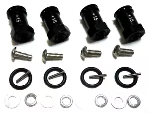 12mm Sechskant Adapter Verlängerungen +15mm Offset für Traxxas Mini 1/16 E-Revo Summit - Bild 1 von 1