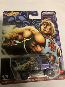 2021 Hot Wheels Masters of the Universe Pop Culture #1 Mercedes-Benz Unimog U 13 - Picture 1 of 6