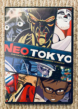 Neo Tokyo Dvd Akira Metropolis Ninja Scroll 1986 Japanese Anime Rare Oop Insert