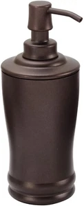 Metal Tall Liquid Soap Dispenser Pump, the Olivia Collection – 8 Oz., Bronze - Picture 1 of 12
