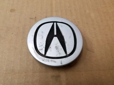 Acura OEM CL EL MDX TL TSX RSX Silver Center Cap Hub Dust Cover 44732-S6M-A00 - Image 1 of 2