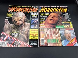 1988 Horror Fan Magazine 1st Issue Pumpkinhead Elvira + Summer Issue - Picture 1 of 23