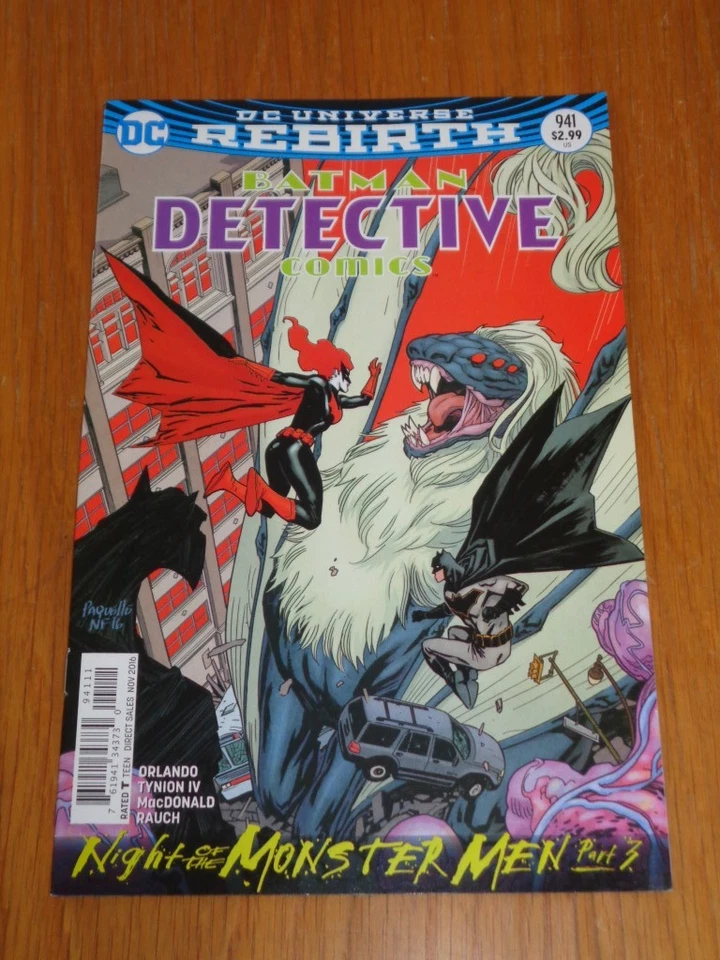 DETECTIVE COMICS #941 DC UNIVERSE REBIRTH NOVEMBER 2016 NM (9.4)
