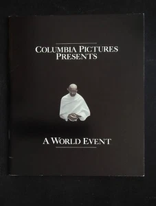 Ghandi Premiere Souvenir Program Book 1982 Ben Kingsley, die-cut cover! - Picture 1 of 1