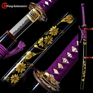Masterpiece Handmade Katana Hadori-Polished Clay Tempered Gunome Japanese Sword - Picture 1 of 18