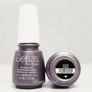 Gelaze China Glaze LED UV Nail Gel Color Polish 0.5 oz - Avalanche 81618 - Picture 1 of 1
