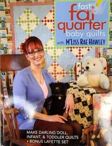 Fast Fat Quarter Baby QUILTS Book Illustrated Designs 15 Projects | 88 Pages - Picture 1 of 12
