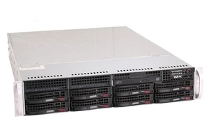 Supermicro 8x LFF Server CSE-825 // E3-1230 v6, 32 GB, X11SSM-F, 9361-8i, 2x PSU - Bild 1 von 5
