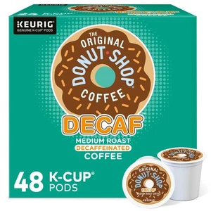 ORIGINAL DONUT SHOP DECAF MEDIUM ROAST KCUPS 48CT - Picture 1 of 1